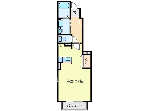 エレガントの物件間取画像